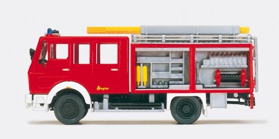 Preiser 31128 H0 Löschgruppenfahrzeug LF 16, Mercedes-Benz 1019 AF/36 (Bausatz)