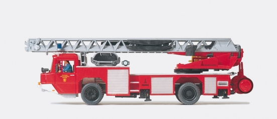 Preiser 31134 H0 Magirus Drehleiter, DLK 23-12 (Bausatz)