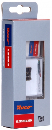 Preview: Roco 10893 / ZIMO MX648P16, H0 Sounddecoder PluX16