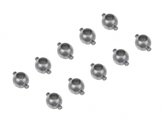 Roco 109614 Kardankugel D=4/5,8 mm aus Metall (10 Stück)