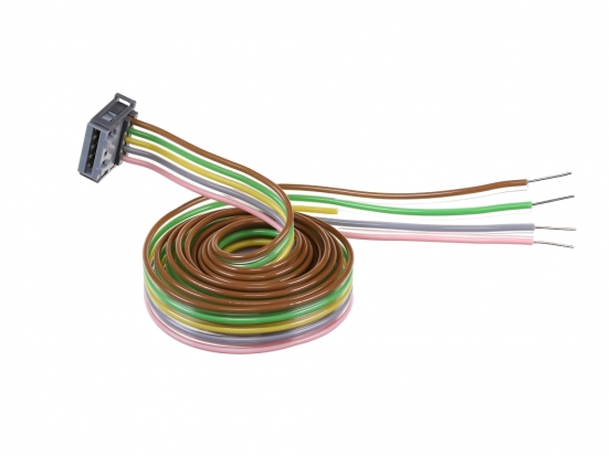 Roco 114817 5-poliges Kabel mit 1 Stecker für Drehscheibe 42615