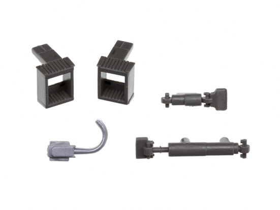 Roco 122956 Teilesatz Blendesteckteile, umbragrau Modelleisenbahn