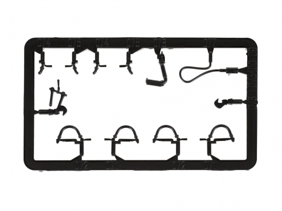 Roco 139832 Teilesatz Bremsschläuche, Zughaken Modelleisenbahn