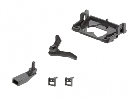 Roco 141136 Teilesatz Kinematik Deichsel, umbragrau