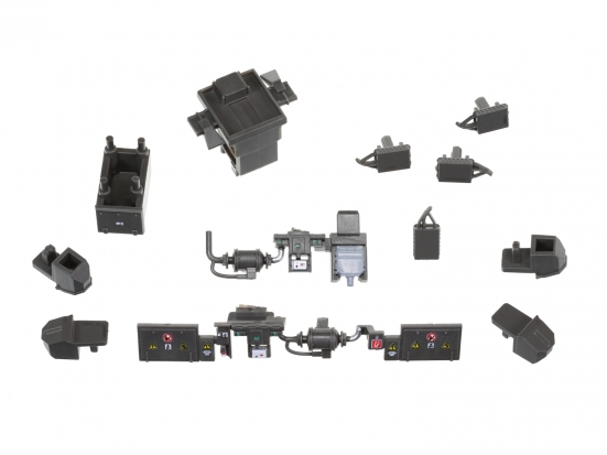 Roco 141144 Teilesatz Sandkasten, Antenne, ... Modelleisenbahn