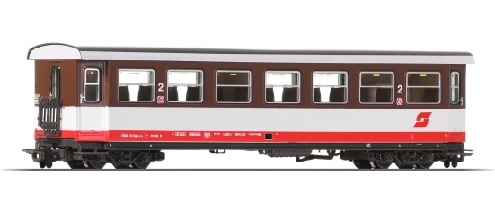 Roco 31033-3 H0e Personenwagen 2. Klasse der ÖBB