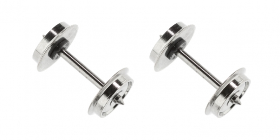 Roco 40182 H0 Radsatz DC, Ø 11 mm, Länge 23,8 mm (2er-Set)