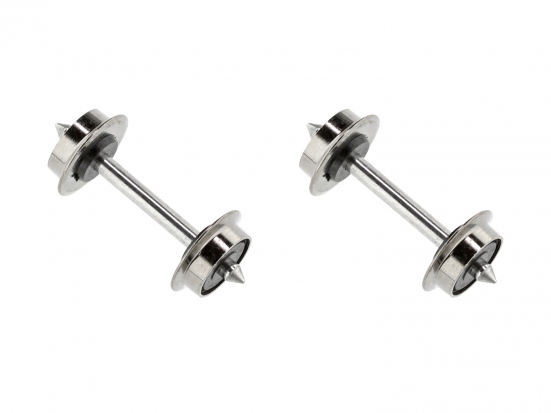 Roco 40189 H0 Radsatz DC, Ø 7,5 mm, 2er-Set