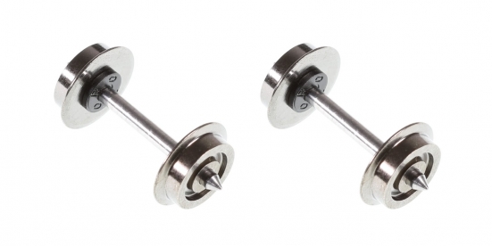Roco 40194 H0 Radsatz DC, Ø 9 mm, Länge 24,75 mm (2er-Set)