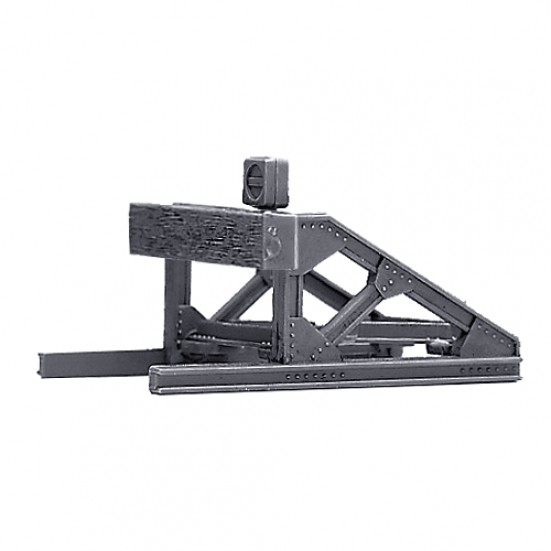 Preview: Roco 42267 H0 Prellbock Bausatz mit Holzbohle oder Puffer