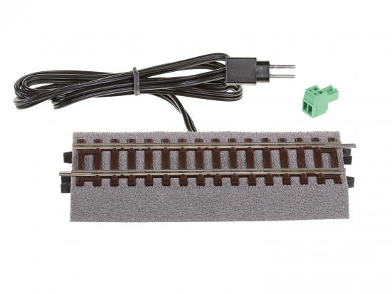 Roco 42517 H0 Digital-Anschlussgleis 115mm mit Bettung