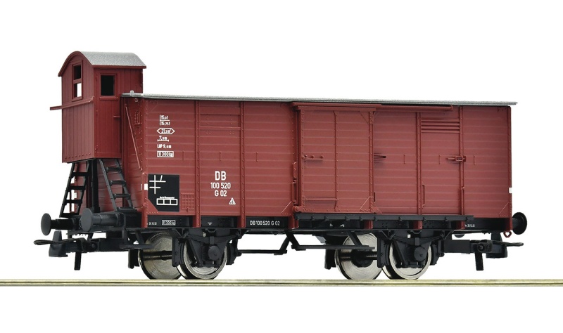 Roco 6200040.1 H0 Gedeckter Güterwagen, DB