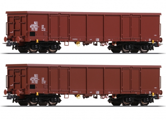 Roco 66500 H0 Offene Güterwagen, DR 2er-Set