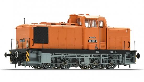 Roco 70263 H0 Diesellok BR 106, DR orange