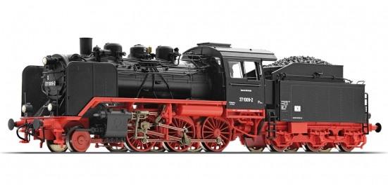 Roco 79212 H0 Dampflok BR 37 1009-2, DR "Digital+Sound" für AC~ Wechselstrom