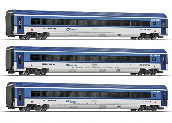 Roco 74067 H0 Railjet, CD 3er-Set