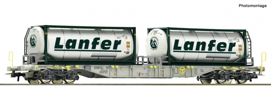 Roco 77342 H0 Containertragwagen „Lanfer“, AAE