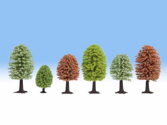 Preview: NOCH 26806 H0/TT Frühlingsbäume 25 Stück, 5-9 cm hoch
