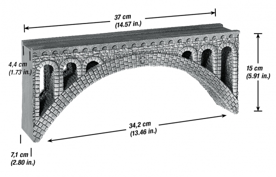 NOCH 58670 H0 Rhône-Viadukt