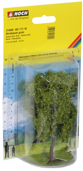 Preview: NOCH 21600 H0/TT/N Birnbaum grün, 11,5 cm hoch
