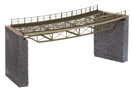 NOCH 67025 H0 Brückenfahrbahn gebogen, Radius 360 mm