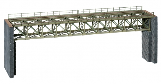 NOCH 67020 H0 Stahlbrücke, 37,2 cm lang