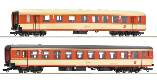 Roco 6200079 H0 Schnellzugwagen „Arlberg-Express“, ÖBB 2er-Set