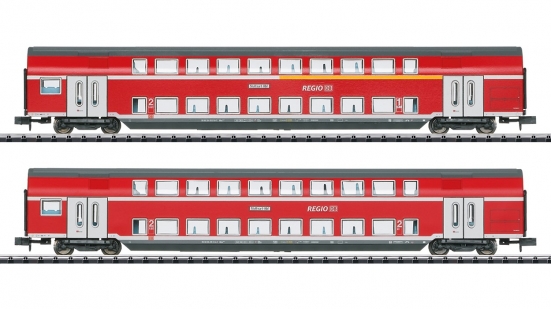 Minitrix 11148.2 N Doppelstockwagen, DB AG 2er-Set