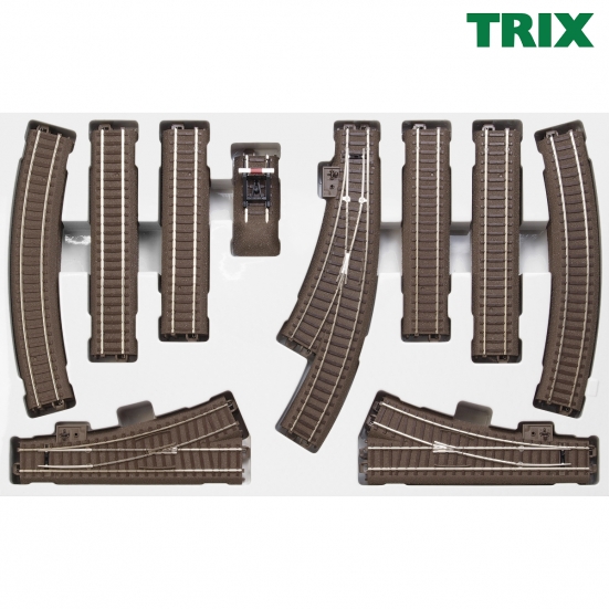 Trix 62900 H0 C-Gleis Großes Gleis-Ergänzungs-Set