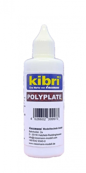 Kibri 39997 Polyplate Kleber, 80 ml