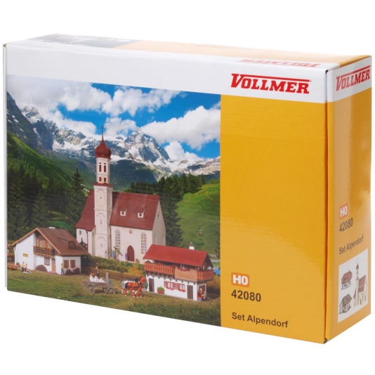 Vollmer 42080 H0 Set Alpendorf 
