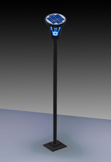 Viessmann 6163 H0 Solarlampe modern, LED weiß