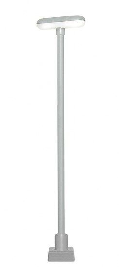 Viessmann 63641 H0 Bahnsteigleuchte mit Kontaktstecksockel, 2 LEDs weiß
