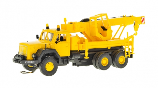 Viessmann 8021 H0 MAGIRUS DEUTZ 3-achs Bergekran mit Rundumleuchten, Basis, Funktionsmodell