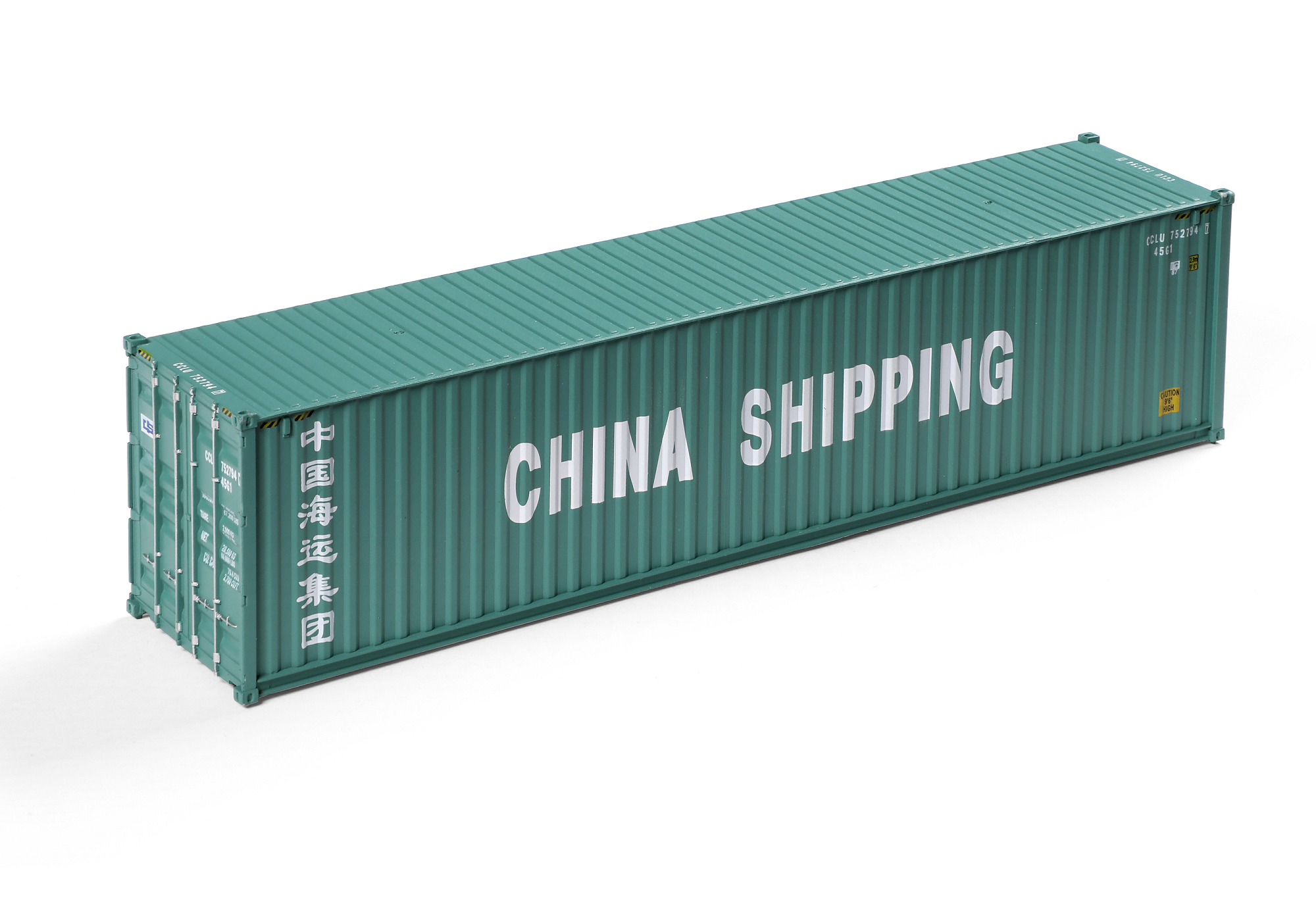Accesorios para el diseño de ferrocarril Modelo Faller FA 180844 – 40 Container China Shipping 