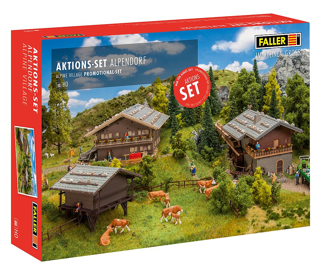 OVP sehr günstig! Sägewerk NEU Faller H0 190064 HO Aktions-Set Alpendorf OVP sehr günstig! Sägewerk NEU Faller H0 190064 HO Aktions-Set Alpendorf