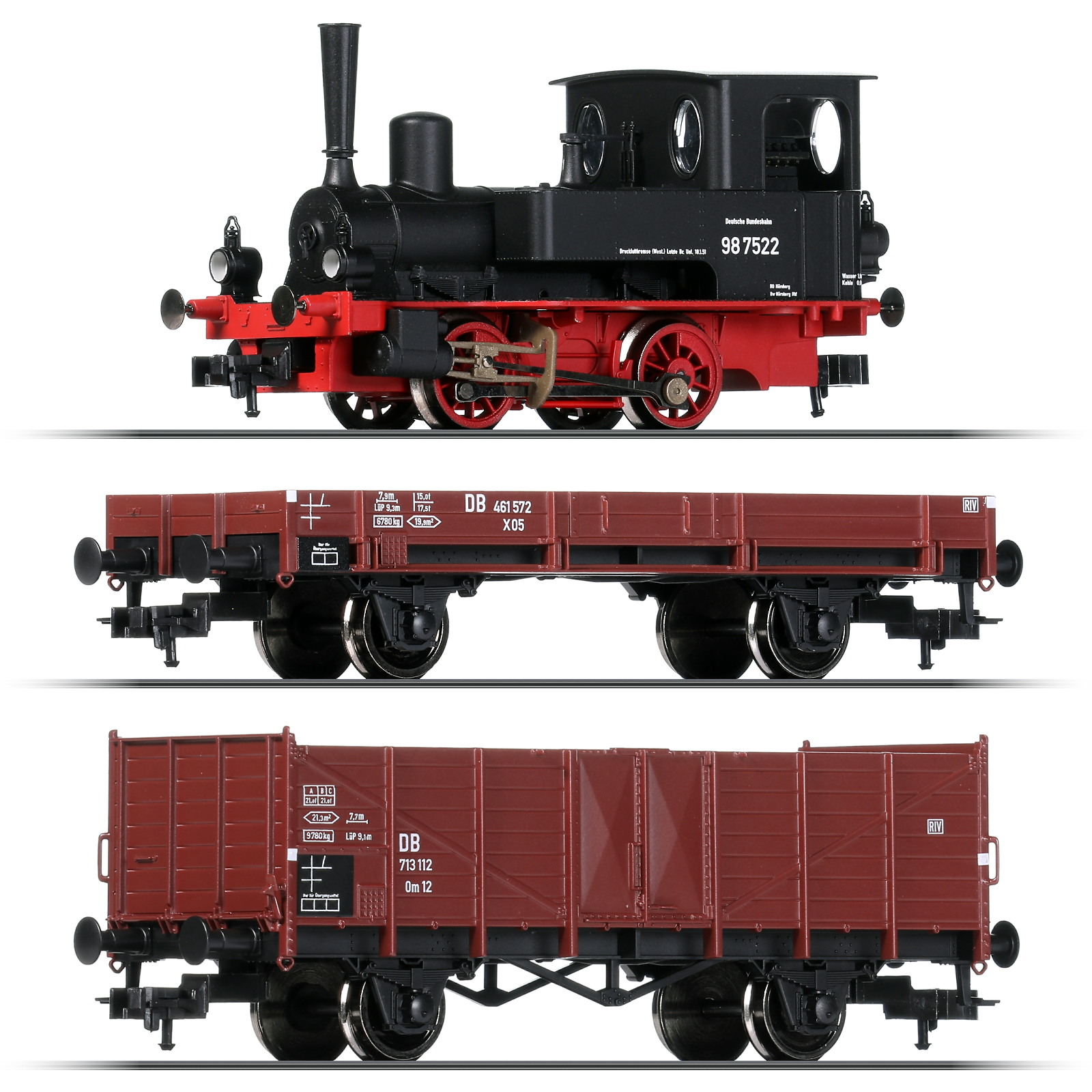 Fleischmann 412401 Dampflokomotive BR 53.3 DB Epoche III NEU & OVP! H0