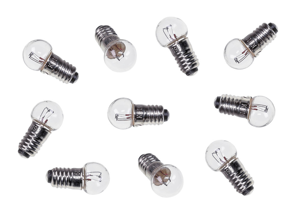 Kahlert LED Replacement Lamps For Märklin 600100/600200 - E5.5 16-24V (10 Pieces) Z Scale