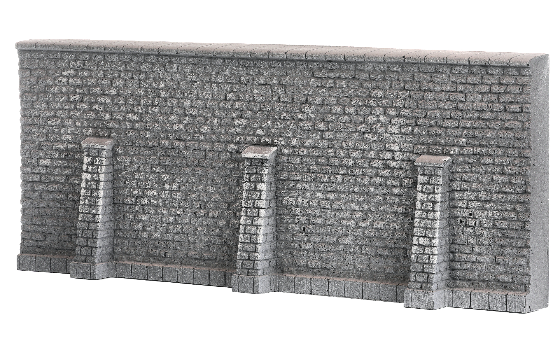 WWG Steinmauer Unbemalt x 1-20-28 mm Modellbau Mauer Gelände Landschaft 