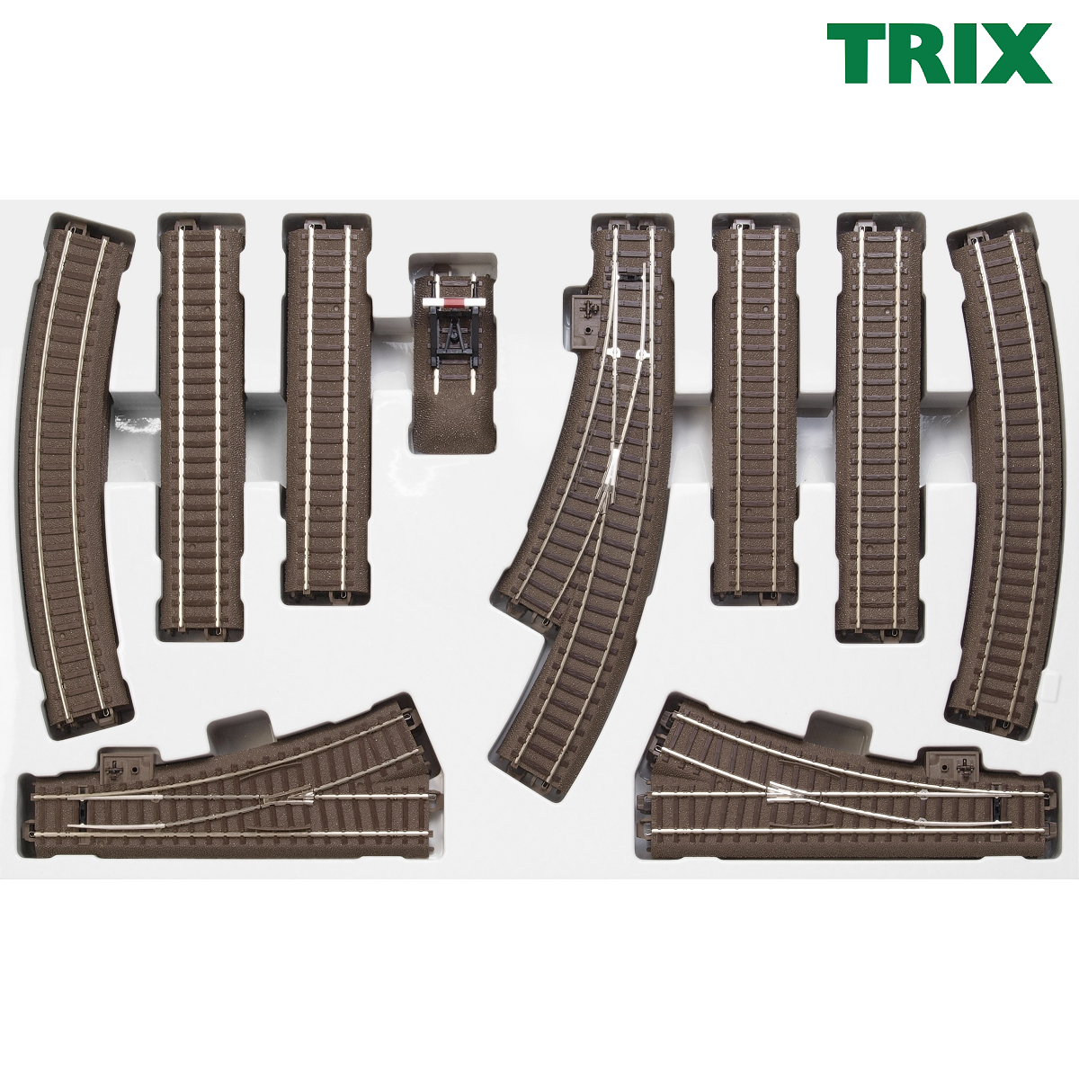 Trix 62900 C-Gleis Ergänzung Trix HO für Startpackungen Spur H0 