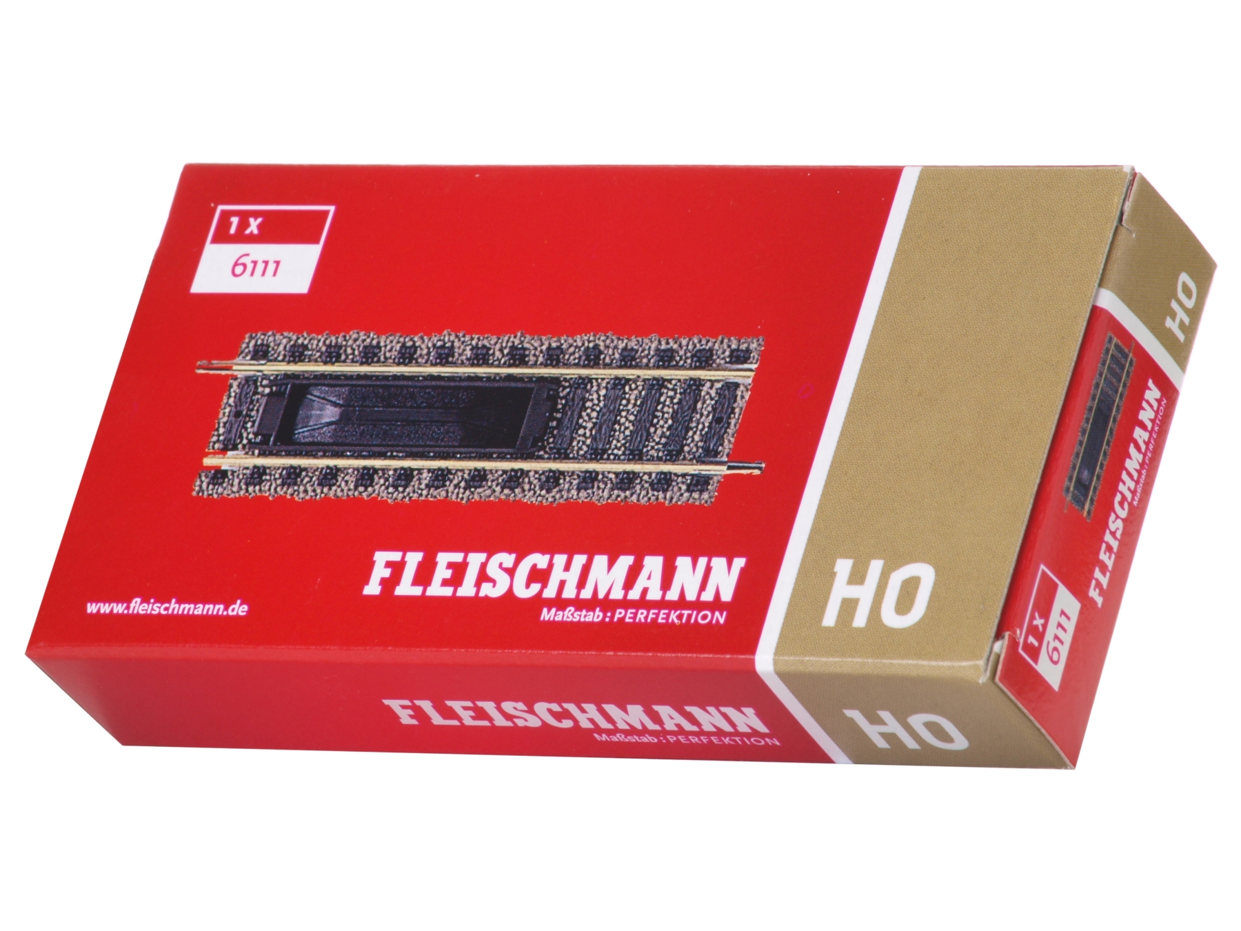 H0 Fleischmann 6111 Entkupplungsgleis mit E-Antrieb Länge 100 mm