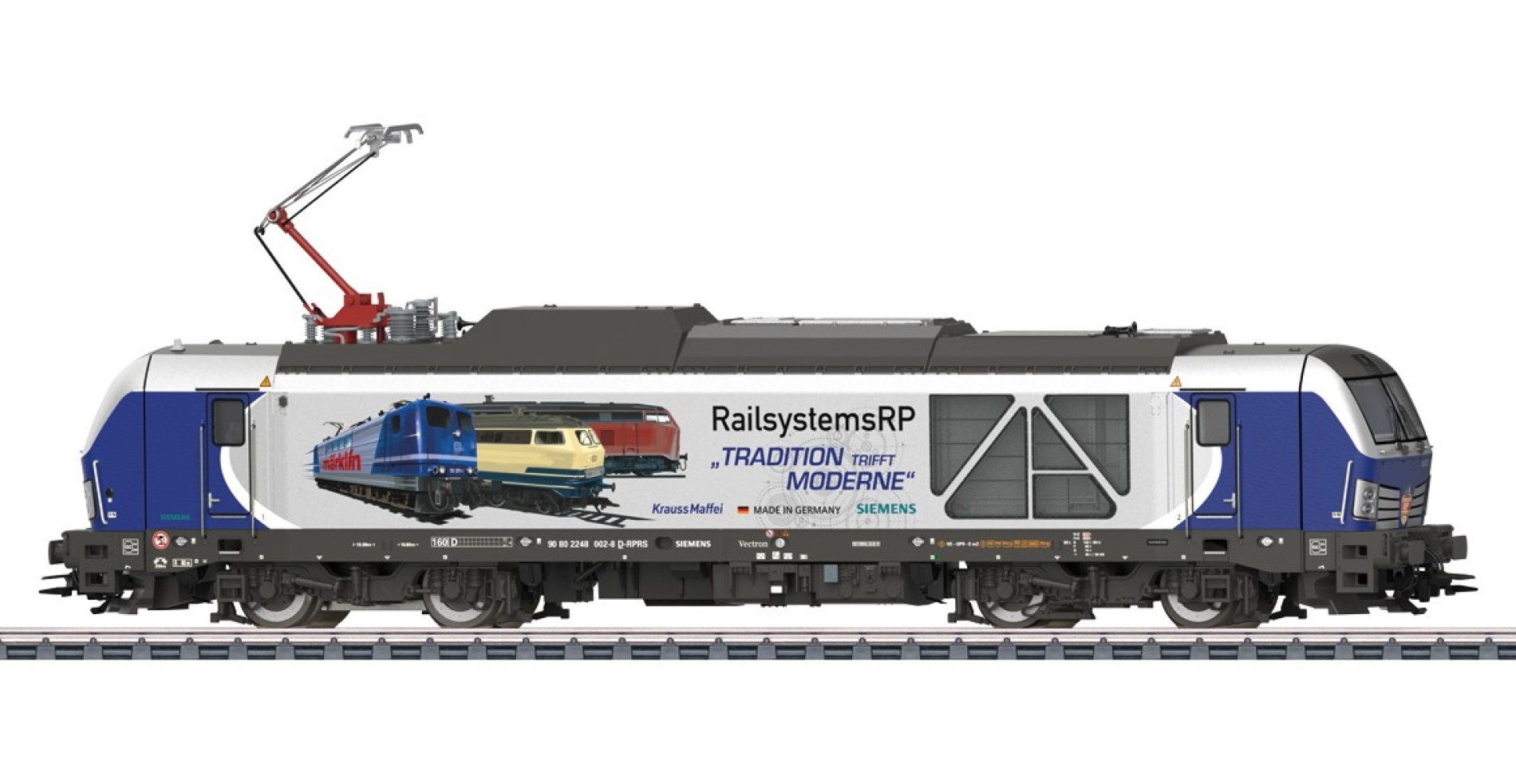 Märklin 39291 H0 Zweikraftlokomotive BR 248 (Vectron Dual Mode)