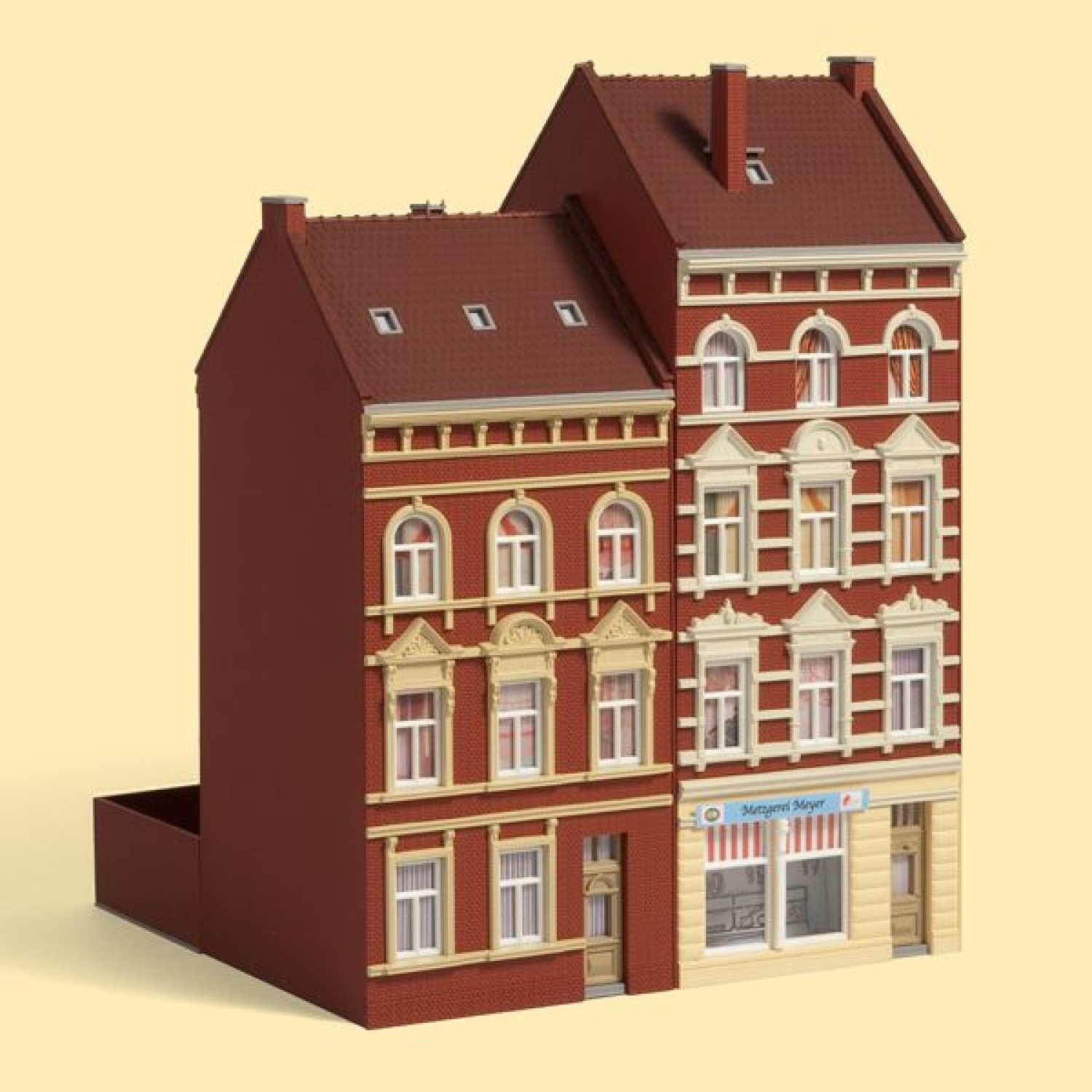 Auhagen 11417 H0 Stadthäuser Schmidtstraße Nr. 27/29 