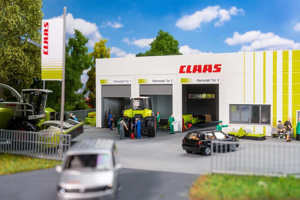FALLER 130121 H0 Landmaschinenwerkstatt Claas