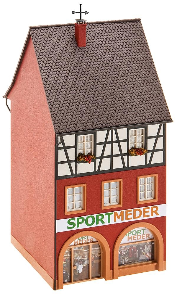FALLER 130498 H0 Stadthaus Sport Meder