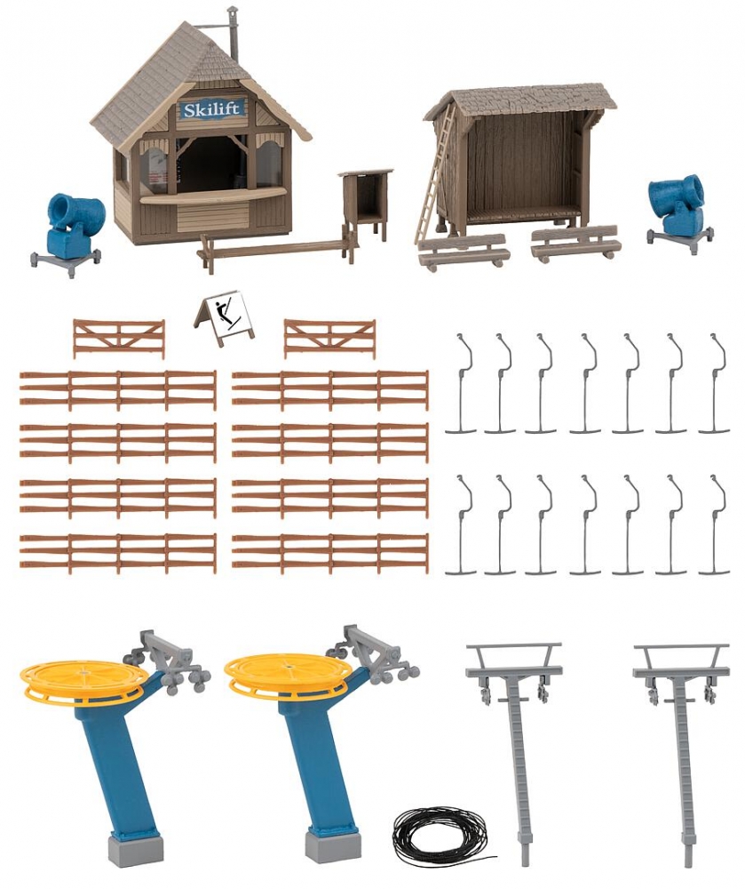 FALLER 134003 H0 Schlepplift mit Kiosk
