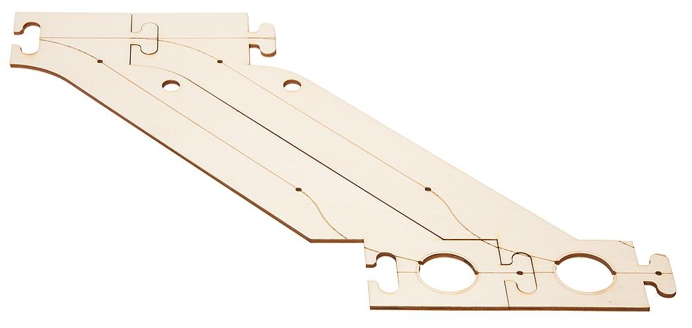 FALLER 161943 H0 Laser-Street Parkharfe Ergänzung