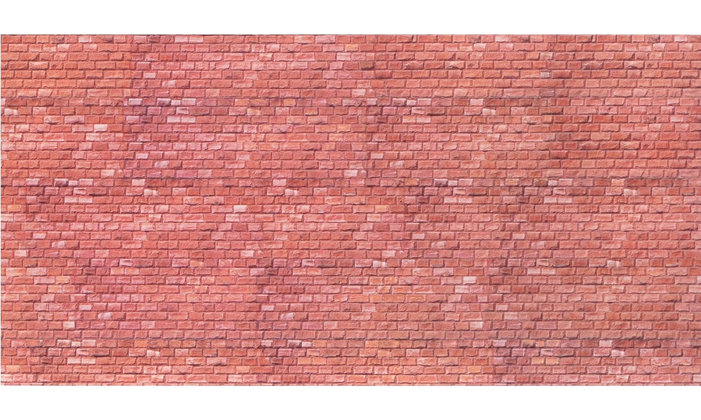 FALLER 170613 H0 Mauerplatte Sandstein rot