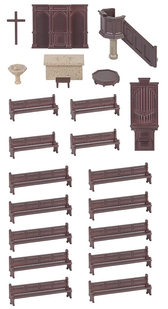 FALLER 180346 H0 Kirchenausstattungs-Set