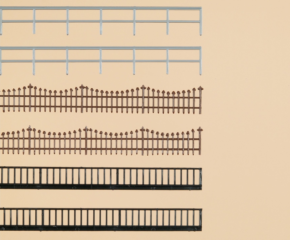 Auhagen 42558 H0 Eisenzaun und -geländer